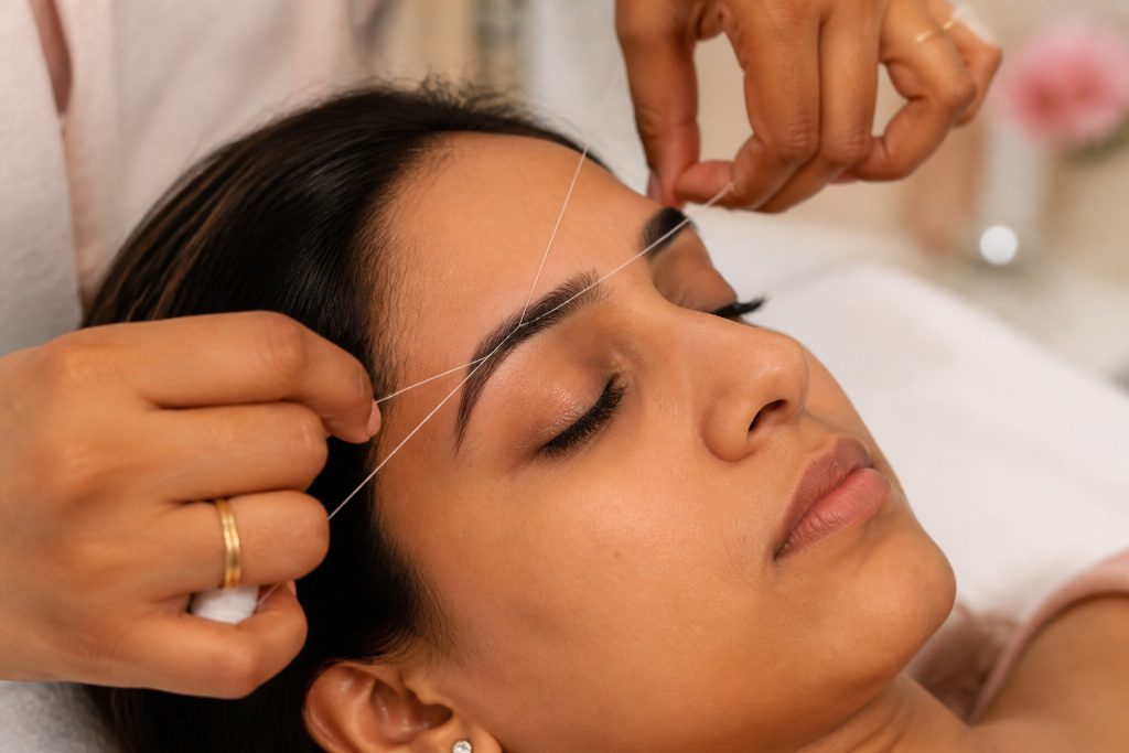 L&rsquo;épilation au fil : précision et douceur pour vos sourcils