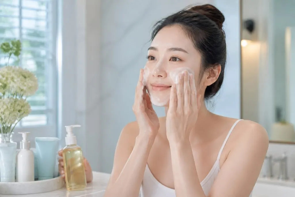 Le double nettoyage visage : une peau nette et éclatante