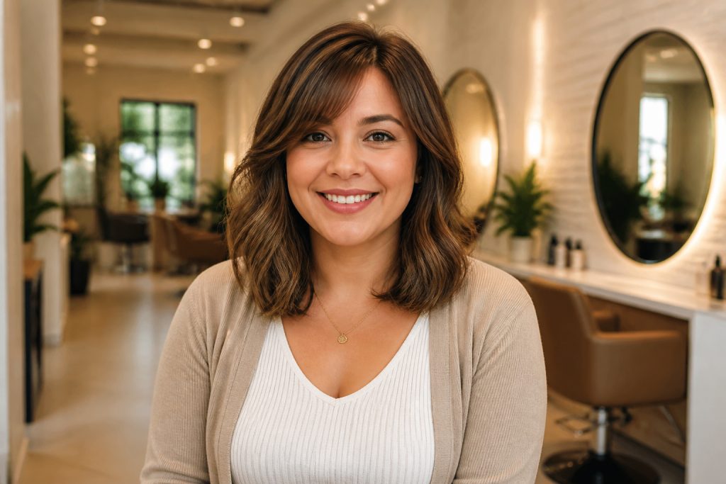 Quelle coiffure pour affiner votre visage rond ?