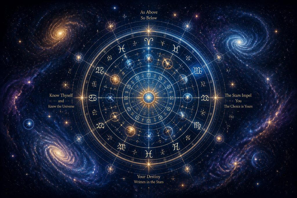 Votre thème astral : une carte d&rsquo;identité cosmique