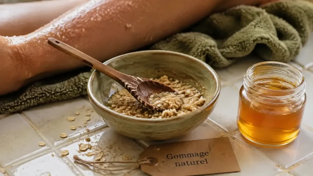 Gommage du corps naturel : grains, sans grains et recettes selon la peau