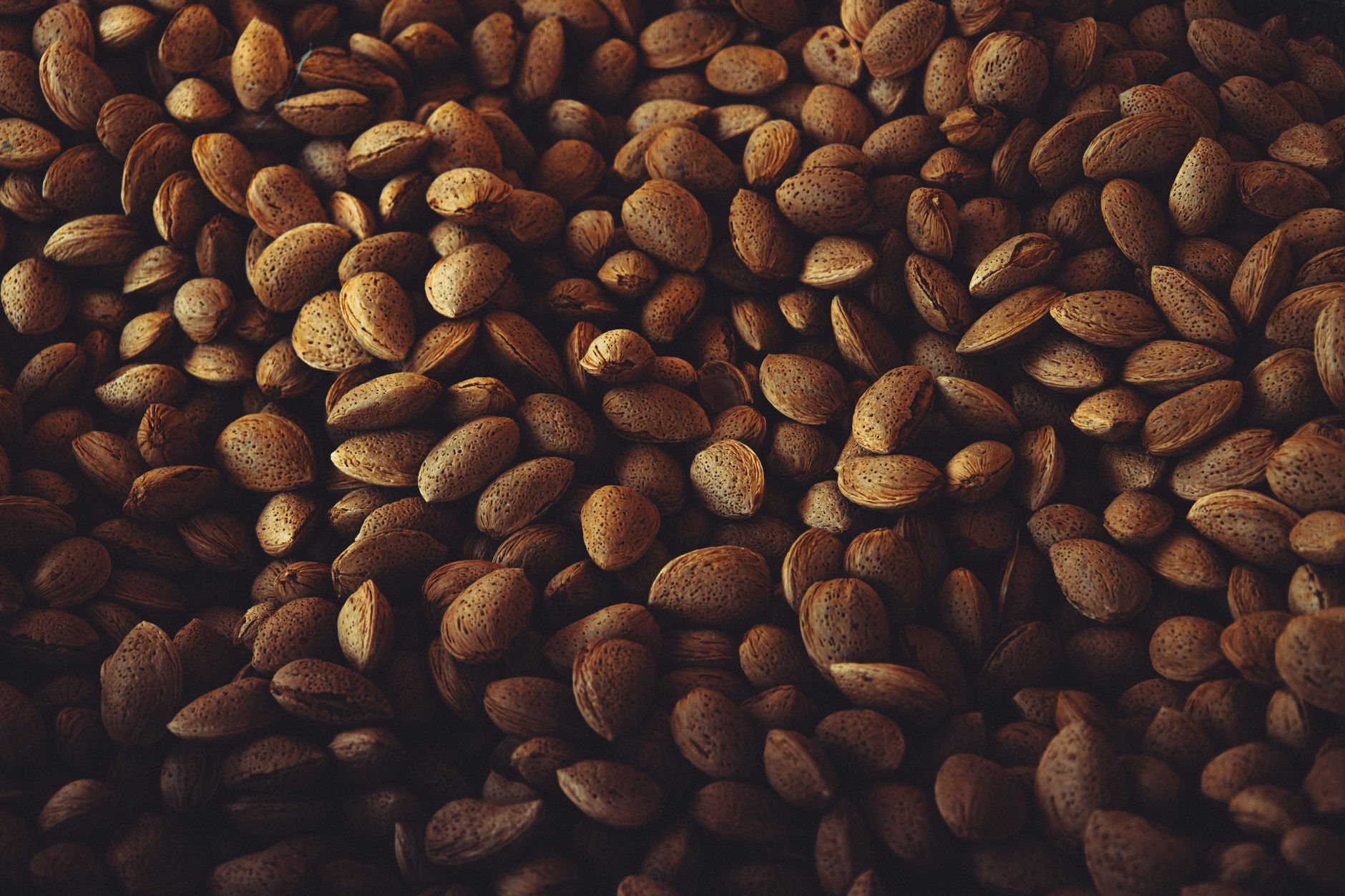 Amandes et gousse de vanille